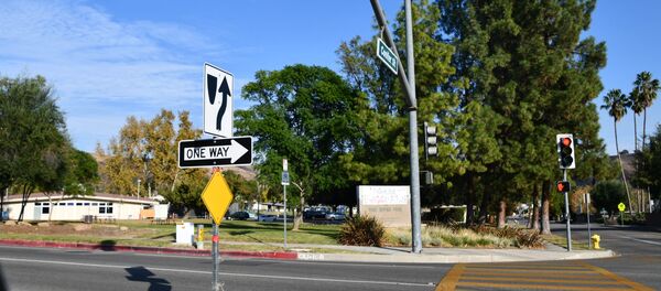 Перекресток в Калифорнии. - Sputnik Latvija