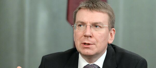 Latvijas ārlietu ministrs Edgars Rinkēvičs Latvijas ārlietu ministrs Edgars Rinkēvičs - Sputnik Latvija
