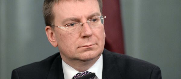 ĀM vadītājs Edgars Rinkēvičs ĀM vadītājs Edgars Rinkēvičs - Sputnik Latvija