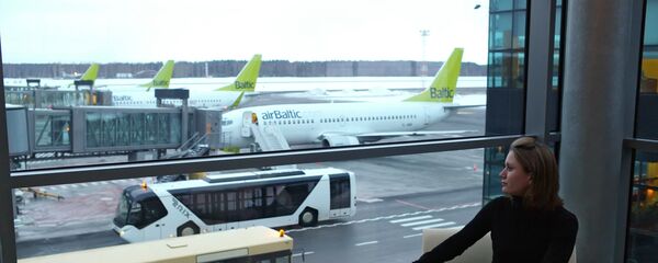 Работа международного аэропорта Рига - Sputnik Латвия