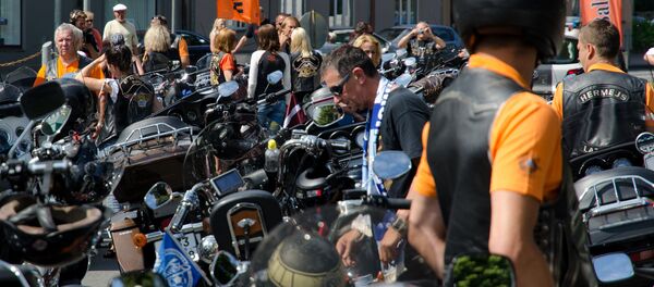 Шоу байкеров в Юрмале - Sputnik Latvija
