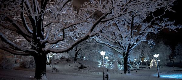 Первый снег в Риге - Sputnik Латвия