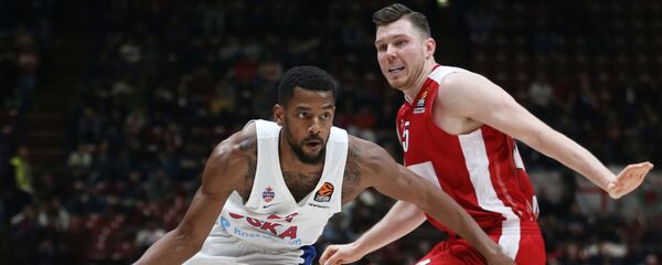 Баскетбол. Евролига. Матч АХ Олимпия - ЦСКА - Sputnik Латвия