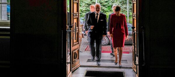 Президент Латвии Эгилс Левитс и президент Эстонии Керсти Кальюлай - Sputnik Латвия