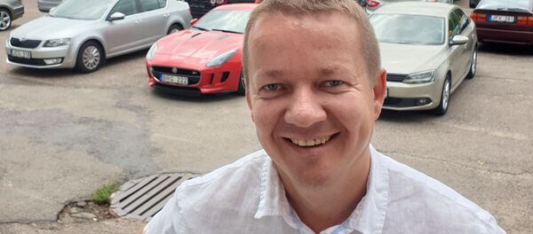 Глава Ассоциации торговцев подержанными автомобилями Висмантас Баршис - Sputnik Латвия