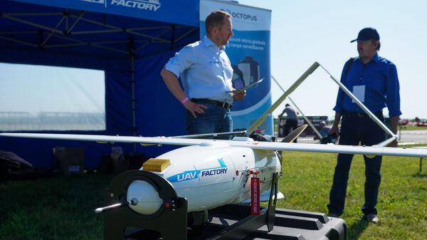 Промышленный дрон Penguin C UAS от латвийской компании UAV Favtory - Sputnik Латвия