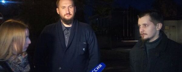 Aleksandrs Kurkins un Andrejs Popko. Foto no arhīva Aleksandrs Kurkins un Andrejs Popko. Foto no arhīva - Sputnik Latvija