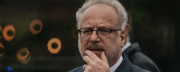 Президент Латвии Эгилс Левитс Президент Латвии Эгилс Левитс - Sputnik Latvija