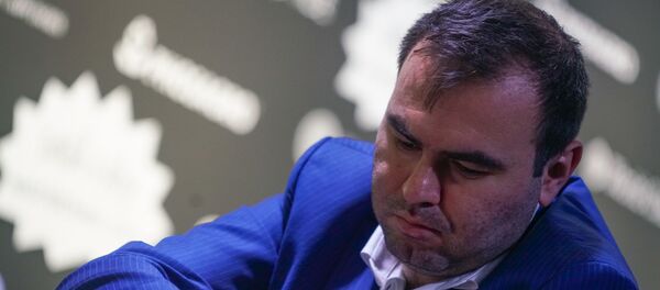 Азербайджанский гроссмейстер Шахрияр Мамедьяров Азербайджанский гроссмейстер Шахрияр Мамедьяров - Sputnik Латвия