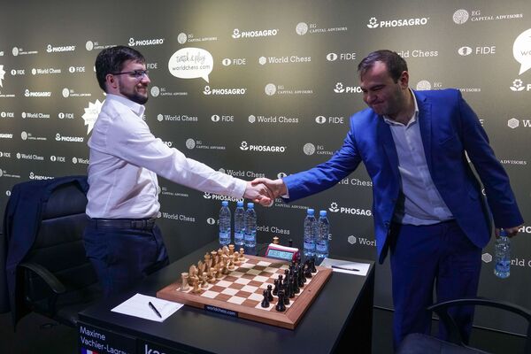 Латвия на карте ФИДЕ: этап Гран-при завершил зрелищный армагеддон Мамедьярова - Sputnik Латвия