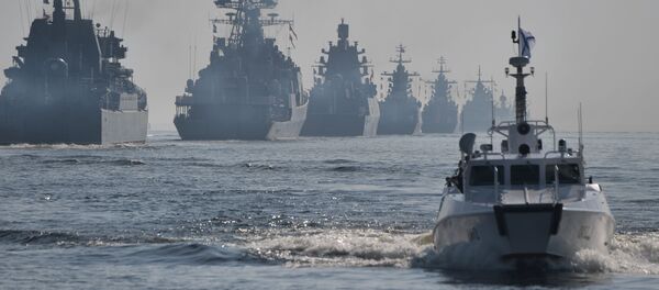 Празднование Дня ВМФ в Санкт-Петербурге  - Sputnik Латвия