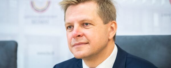 Мэр Вильнюса Ремигиюс Шимашюс, архивное фото - Sputnik Латвия