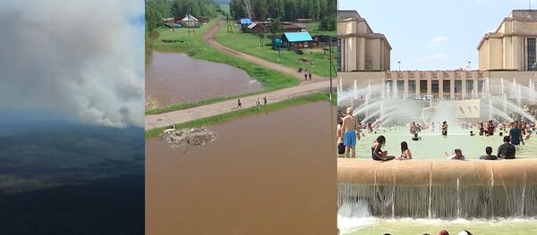 Пожары, наводнения и жара: кто виноват в погодных аномалиях? - Sputnik Латвия