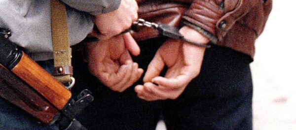 Задержанный преступник - Sputnik Латвия