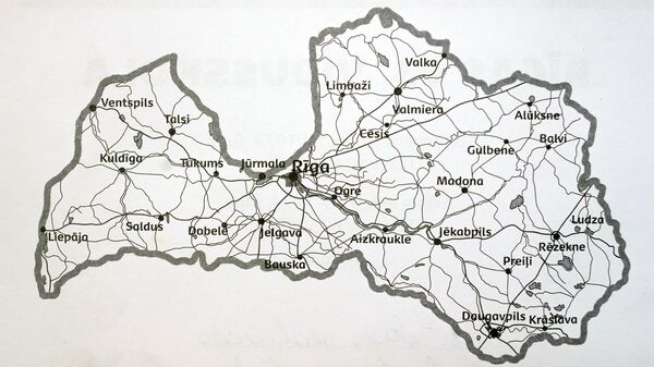Карта Латвии - Sputnik Латвия