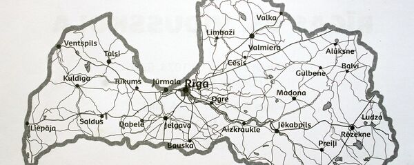 Карта Латвии Карта Латвии - Sputnik Latvija