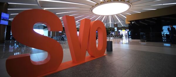 Новый пассажирский терминал B аэропорта Шереметьево - Sputnik Латвия