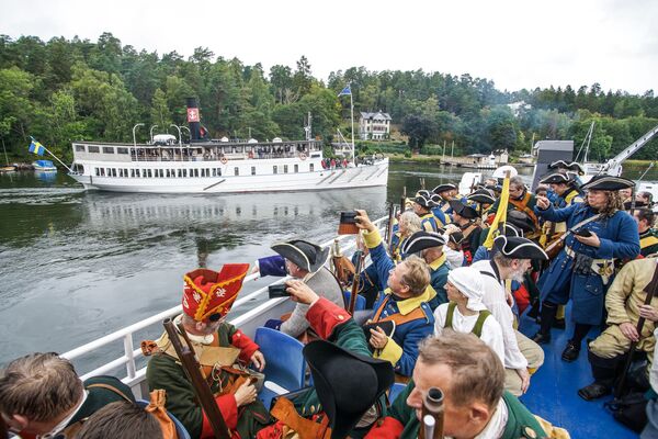 Эй, ухнем! со шведским акцентом: как русский десант высадился под Стокгольмом - Sputnik Латвия