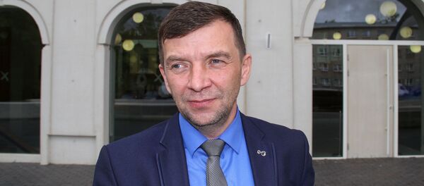  Руководитель Нарвского энергопрофсоюза Андрей Зайцев - Sputnik Латвия