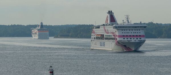 Паром компании Silja Line Паром компании Silja Line - Sputnik Latvija