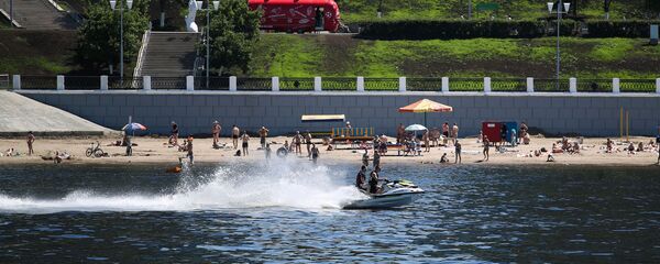 Городской пляж в Самаре - Sputnik Латвия