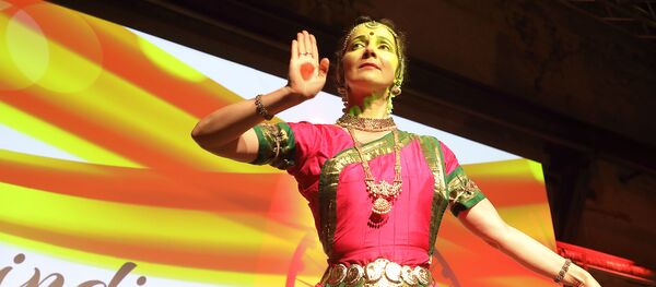 Лариса Подскочая – исполнительница индийского классического танца - Sputnik Латвия