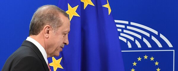 Президент Турции Тайип Эрдоган Президент Турции Тайип Эрдоган - Sputnik Latvija