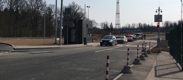 Robežkontroles punkts Vientuļi Robežkontroles punkts Vientuļi - Sputnik Latvija