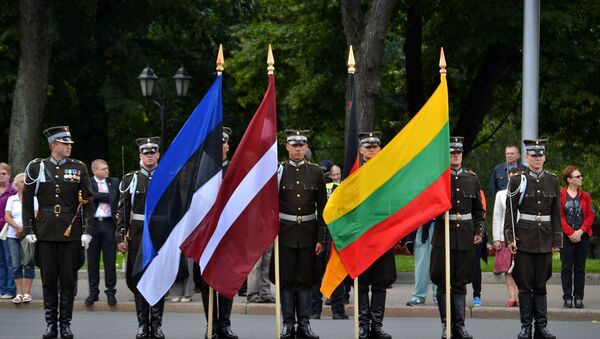 Флаги Эстонии, Латвии и Литвы - Sputnik Латвия