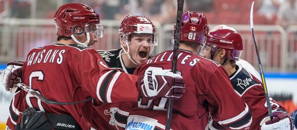 Рижское Динамо одержало третью победу в трех матчах на Кубке ЛЖД - Sputnik Латвия