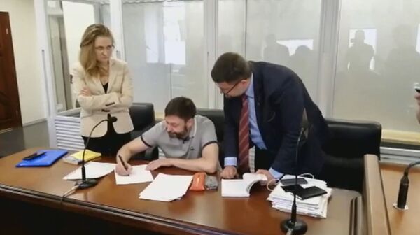 Кирилл Вышинский дает эксклюзивное интервью после освобождения - Sputnik Латвия