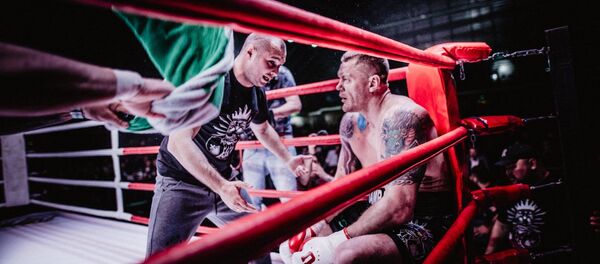 Каспарс Камбала на ринге - Sputnik Латвия