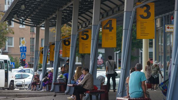 Автовокзал в Даугавпилсе - Sputnik Латвия