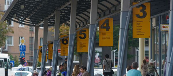 Автовокзал в Даугавпилсе - Sputnik Латвия