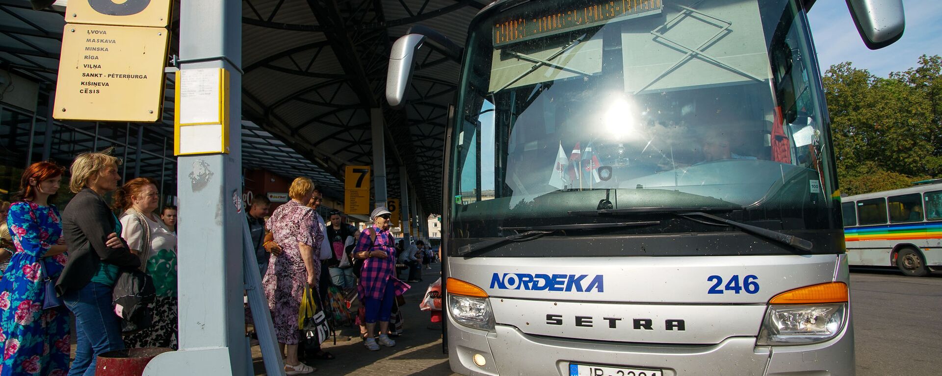 Предприятие Даугавпилсский автобусный парк и Nordeka выиграли конкурс на маршрут Даугавпилс - Рига - Sputnik Латвия, 1920, 15.03.2023
