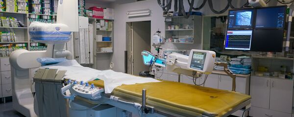 Операционный зал Даугавпилсской региональной больницы - Sputnik Латвия