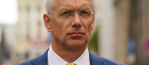 Премьер-министр Латвии Кришьянис Кариньш Премьер-министр Латвии Кришьянис Кариньш - Sputnik Latvija