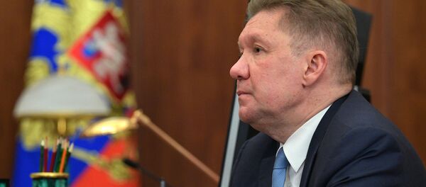Президент РФ В. Путин встретился с главой Газпрома А. Миллером Президент РФ В. Путин встретился с главой Газпрома А. Миллером - Sputnik Latvija