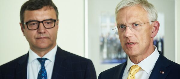 Янис Рейрс и Кришьянис Кариньш - Sputnik Латвия