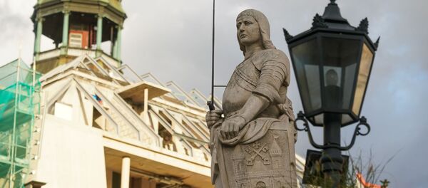 Пикет – Нет монополии! Нет TIrIga у здания Рижской думы - Sputnik Латвия