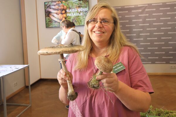 Светящиеся в темноте и выделяющие чернила: в Латвии открыли грибной сезон - Sputnik Латвия