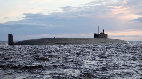Атомный подводный ракетный крейсер стратегического назначения Князь Владимир  - Sputnik Латвия