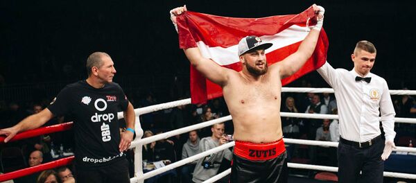 Латвийский боксер Кристапс Зутис - Sputnik Латвия