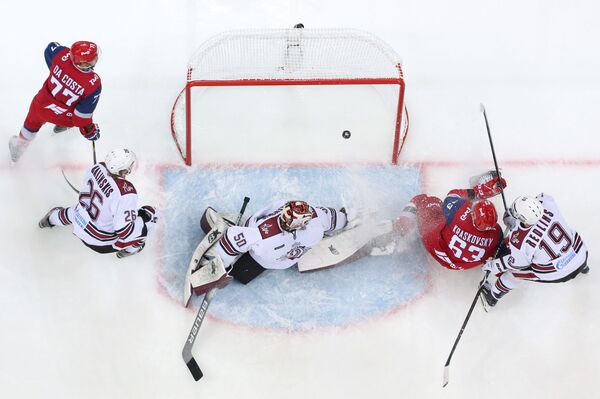 Ярославль убрал тренера и обыграл рижан всухую. Может, Анкипансу тоже пора? Ярославль убрал тренера и обыграл рижан всухую. Может, Анкипансу тоже пора? - Sputnik Латвия