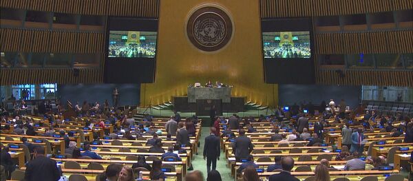 Ни шага без русофобии: Латвия и Литва на Генассамблее ООН - Sputnik Латвия