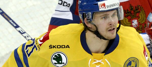 Хоккеист Давид Улльстрём Хоккеист Давид Улльстрём - Sputnik Латвия