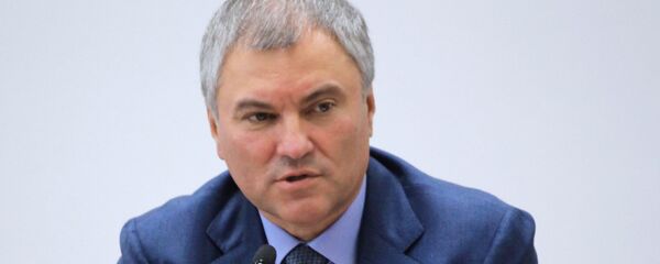 Председатель Государственной Думы РФ Вячеслав Володин - Sputnik Латвия