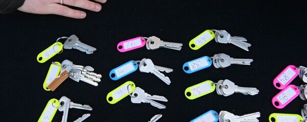 Ключи от квартир. Архивное фото Ключи от квартир. Архивное фото - Sputnik Latvija