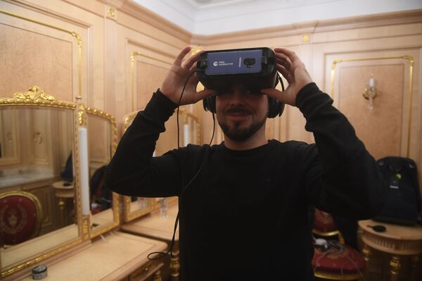 Бусулис почувствовал, каково быть слепым в Москве - Sputnik Латвия