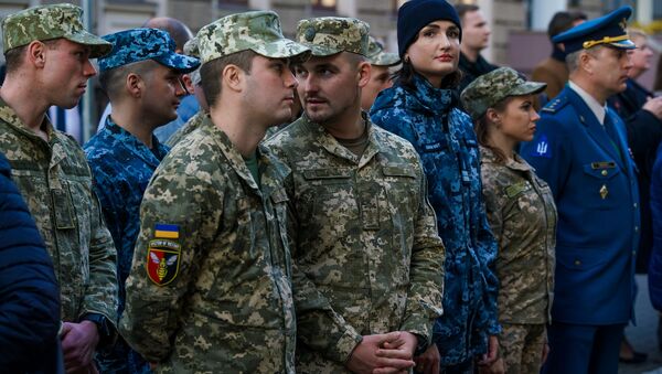Украинские военные проходящие реабилитацию в Латвии - Sputnik Латвия